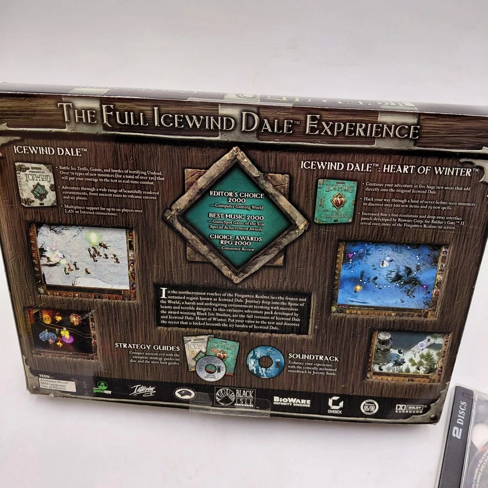 Icewind Dale The Collection PC Game Heart of Winter Temple of Elemental Evil D&D